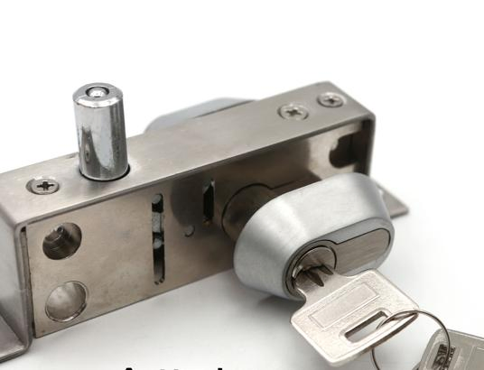 Double Cylinder Frame Door Glass Door Lock