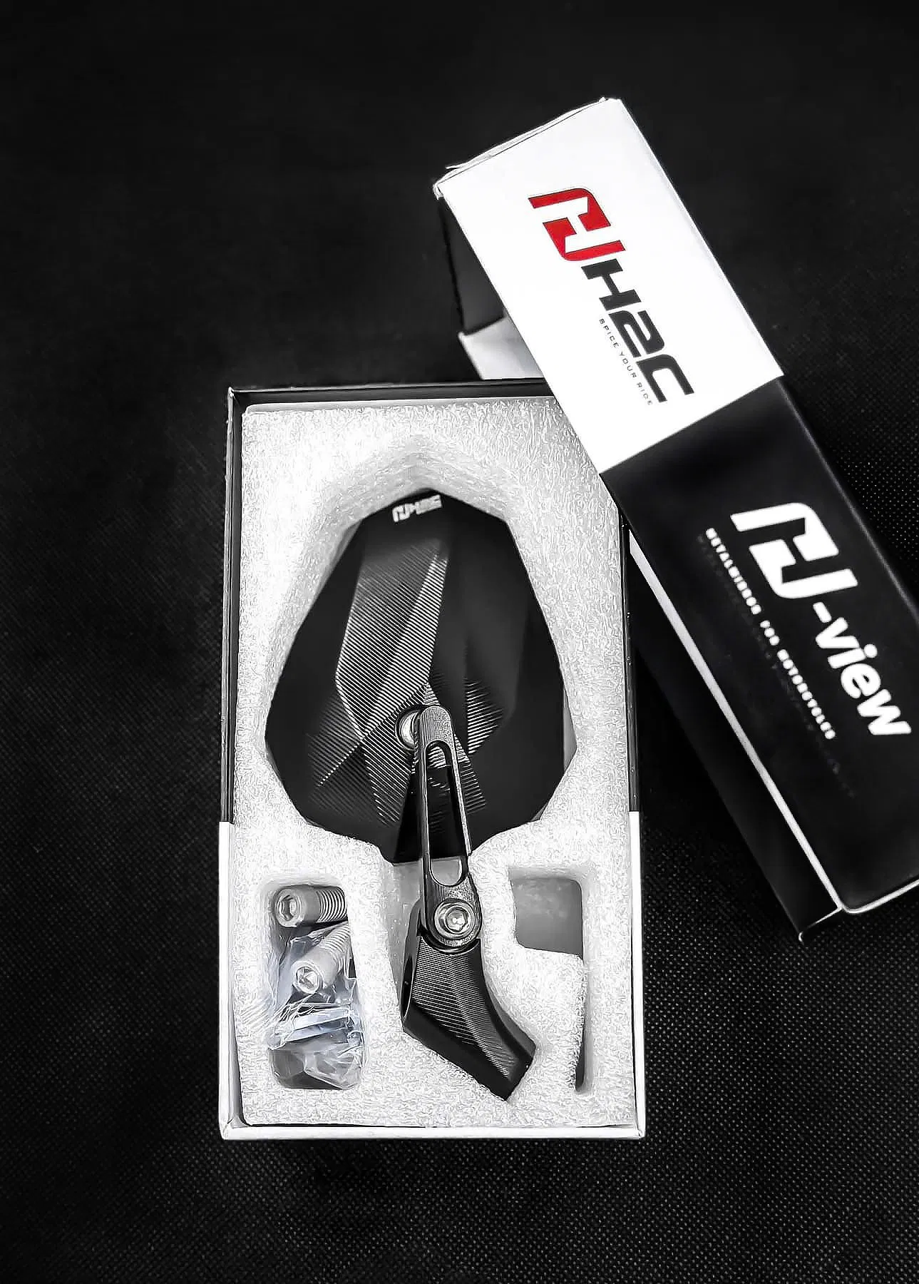 H2C CNC Motorcycle Side Rearview Mirror