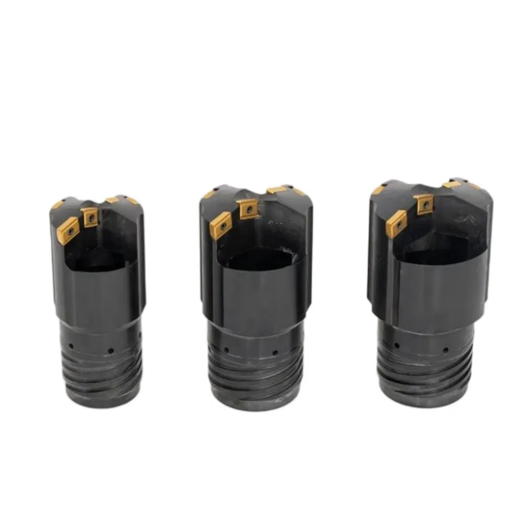 Single Tube System BTA Drill Head with Indexable Insert Dia 110 mm Deep Hole Drilling Drill Tool