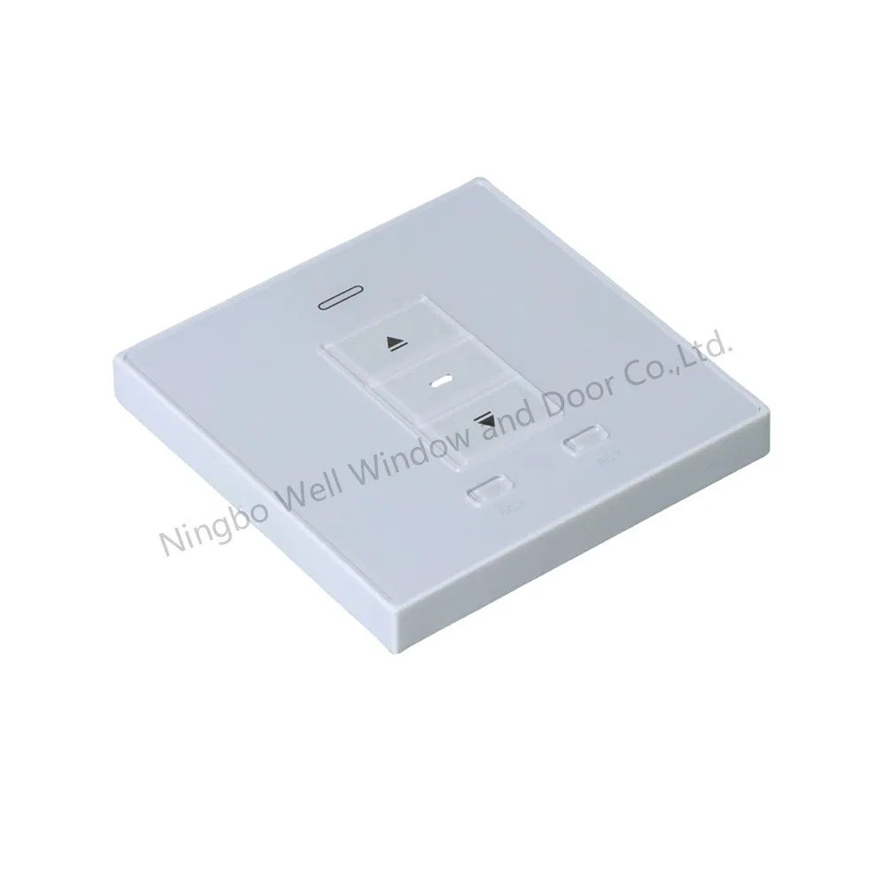 Tubular Motor Single Channel Wall Switch Wireless Emitters Remote Control