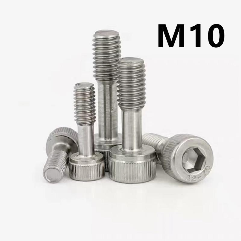 M3 M4 M5 M6 M8 M10 Inner Hex Head Socket Screw Head Loose Captive Screw Cordless Stainless Steel Half Thread Bolt