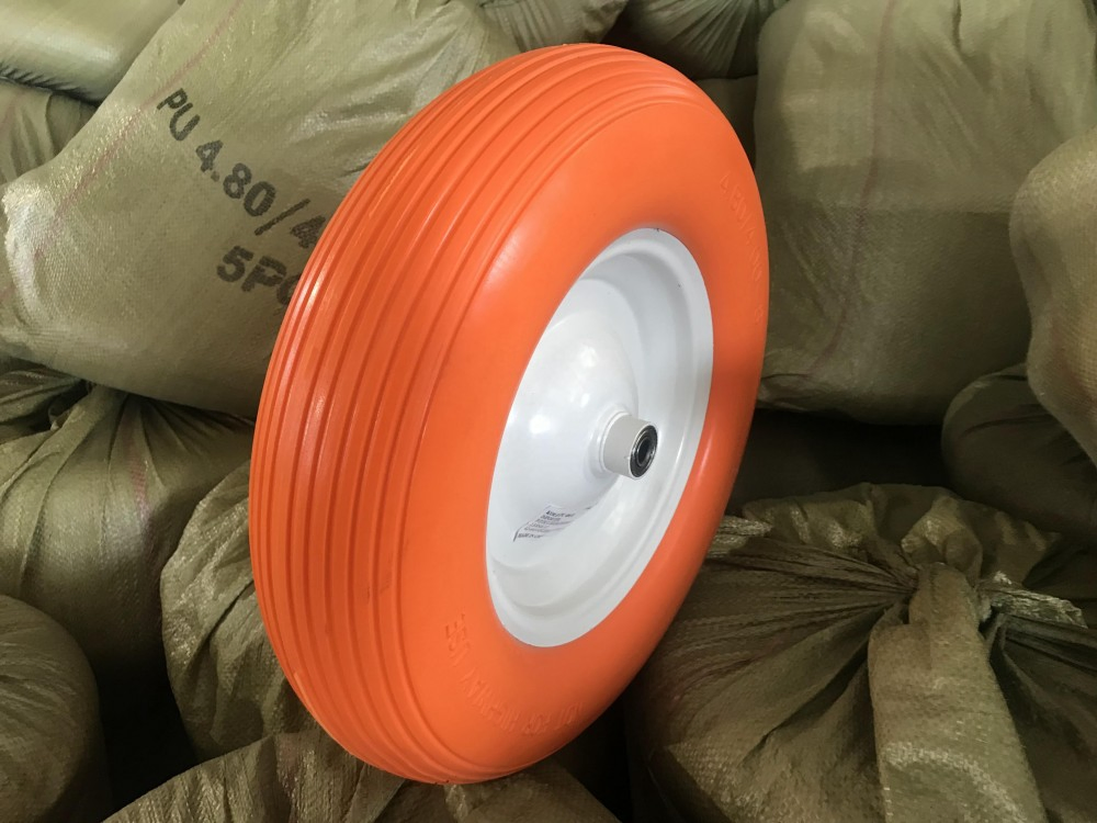 PU Polyurethane Foam Wheels Puncture Proof Flat Free Tire Wheel