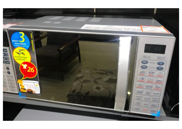 2025 New Model Full Door Glass Design 25L Convection & Digital Control Stainless Steel Microwave Oven with High Quality