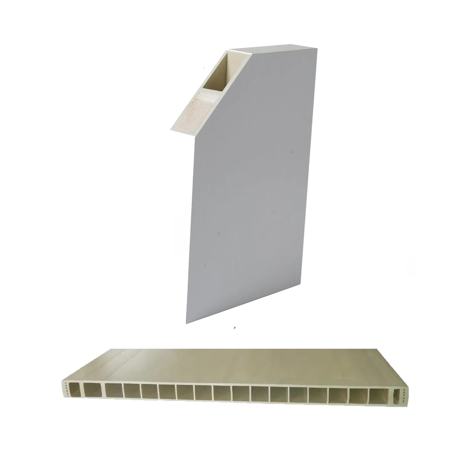 Modern Design Factory Waterproof Material Interior Nature Color WPC Door Panel