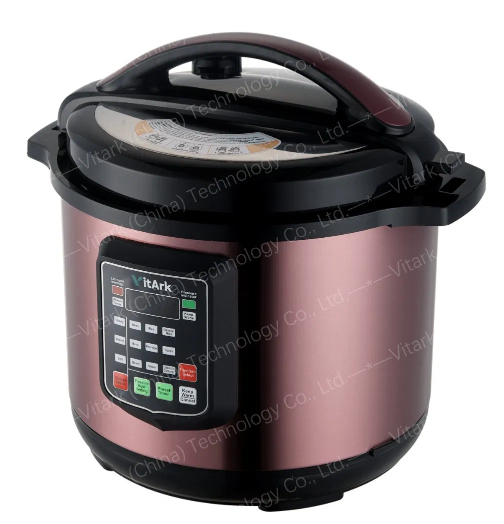 8L Kitchen Appliance Big Size Hotel Catering Commercial Electric Pressure Cooker with CE Certification Large Capacity Source Factory