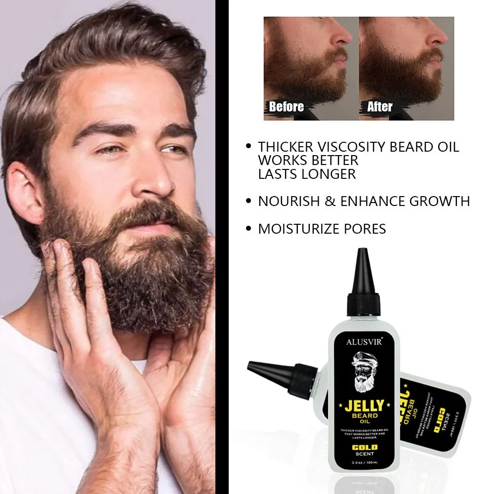 Beard Growing Care Product Moisturizer Longer Lasting Natural Organic Beard Gel