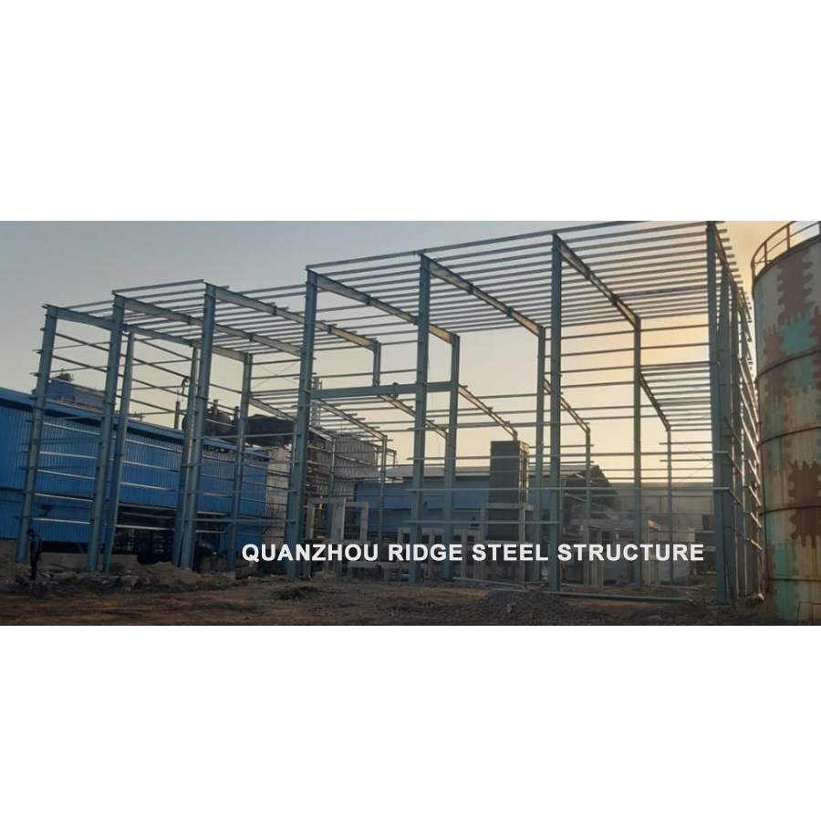 China Prefabricated Steel Building Manufacturer Industrial Steel Structure Fruit Processing Workshop Building
