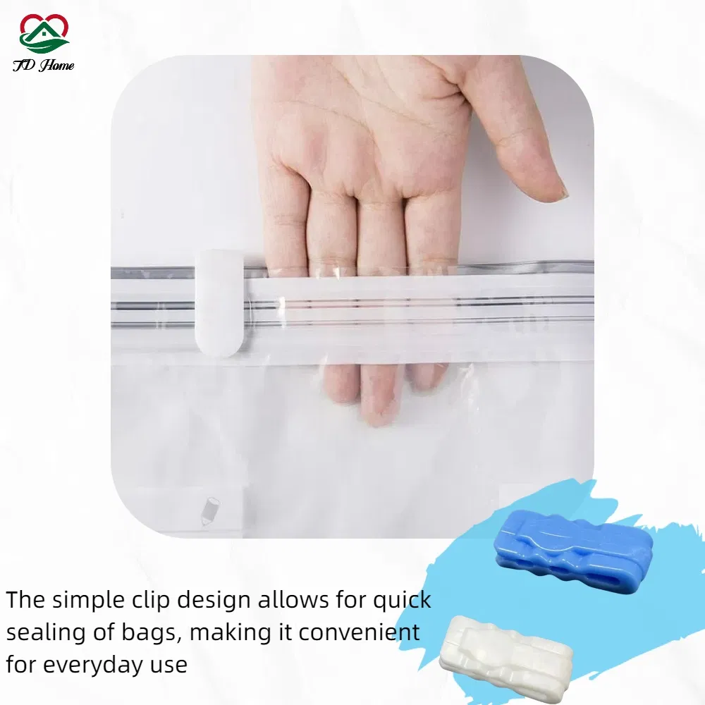 Wholesale Pape Plastic Slider Sealing Clips for Vacuum Bags 30mm