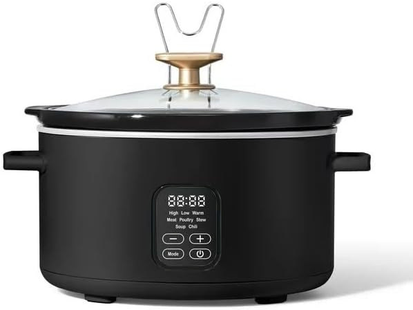 Versatile 6qt Slow Cooker for Effortless Meal Preparation