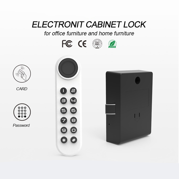 Furniture Hardware Cabinet Handle Magnetic Code Safe Fingerprint Smart Lock