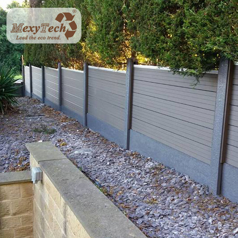 Model Style 9 Grade Wind Resistant Eco Outdoor Privacy Fence for Garden
