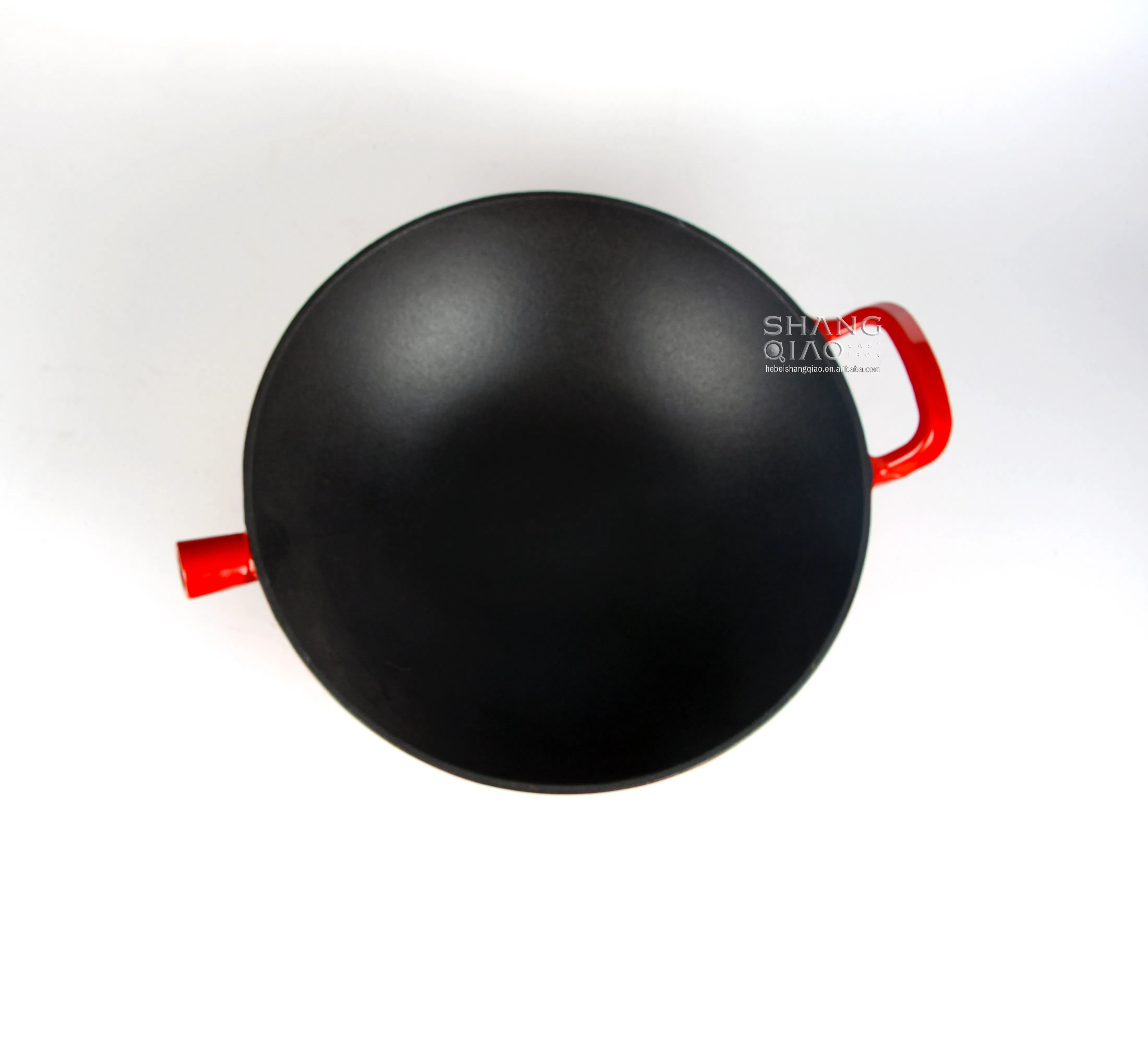 Китайская вок-сковорода 12 дюймов с деревянной ручкой