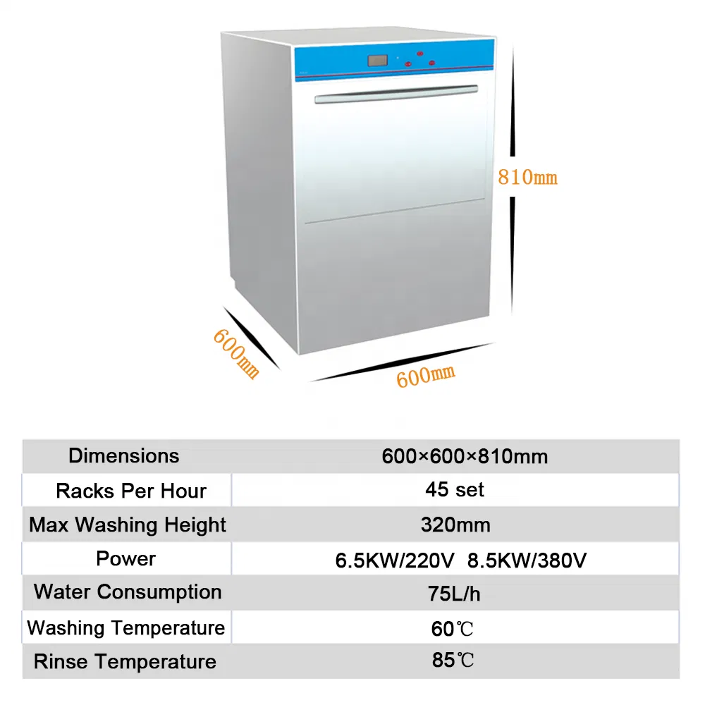 Restaurant Cup Dish Washing Machine