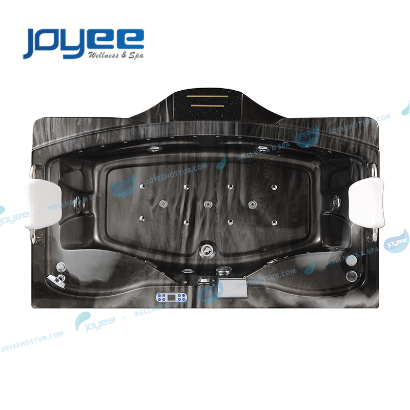 Угловая акриловая ванна с гидромассажем Joyee
