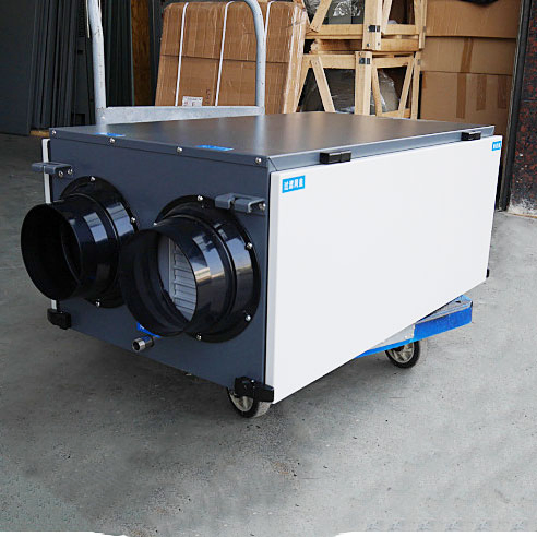 China Manufacturer Industrial Commercial Ceiling Type Water-Cooled Duct Air Dehumidifier