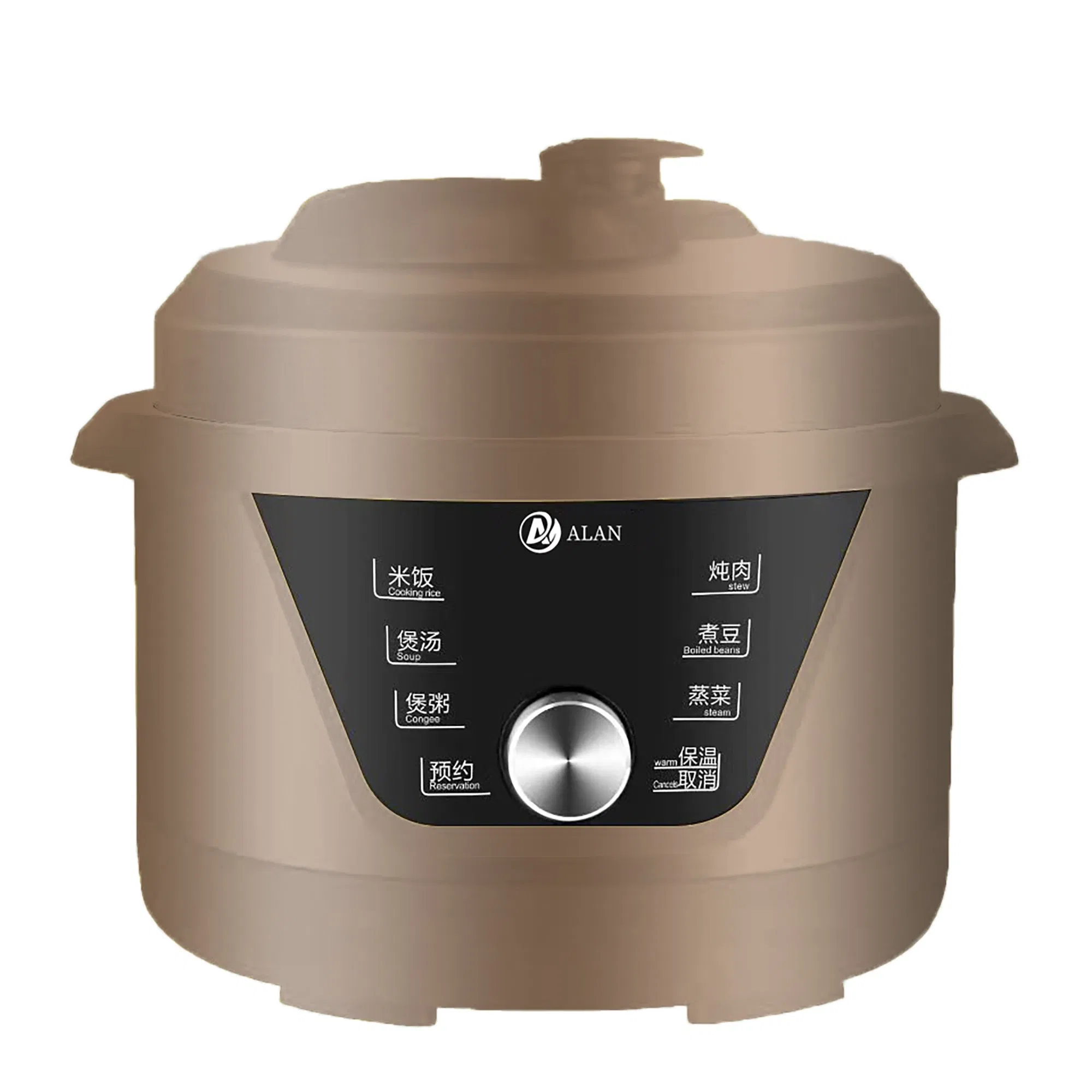 Multiple Functions Instant Pot Mini Electrical Pressure Cooker 3L with Knob