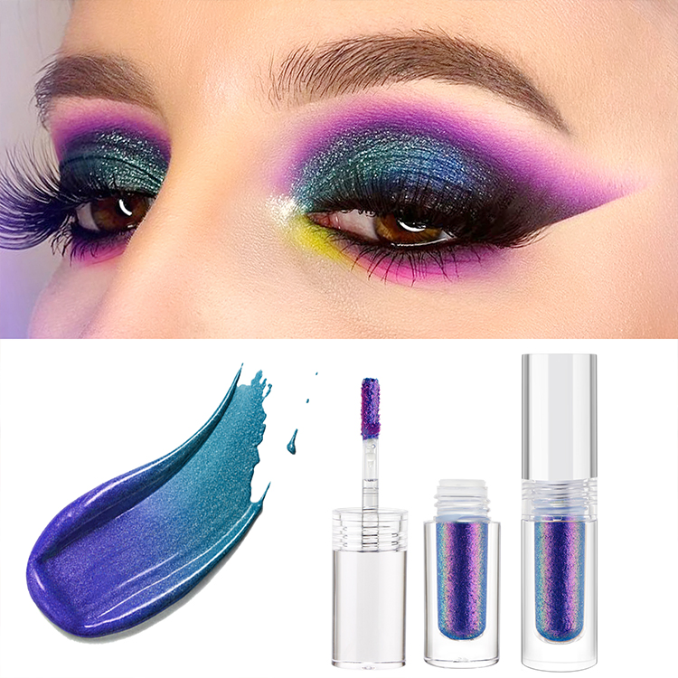Changed-Colored Makeup Waterproof Customized Mineral Eye Shadow Palette