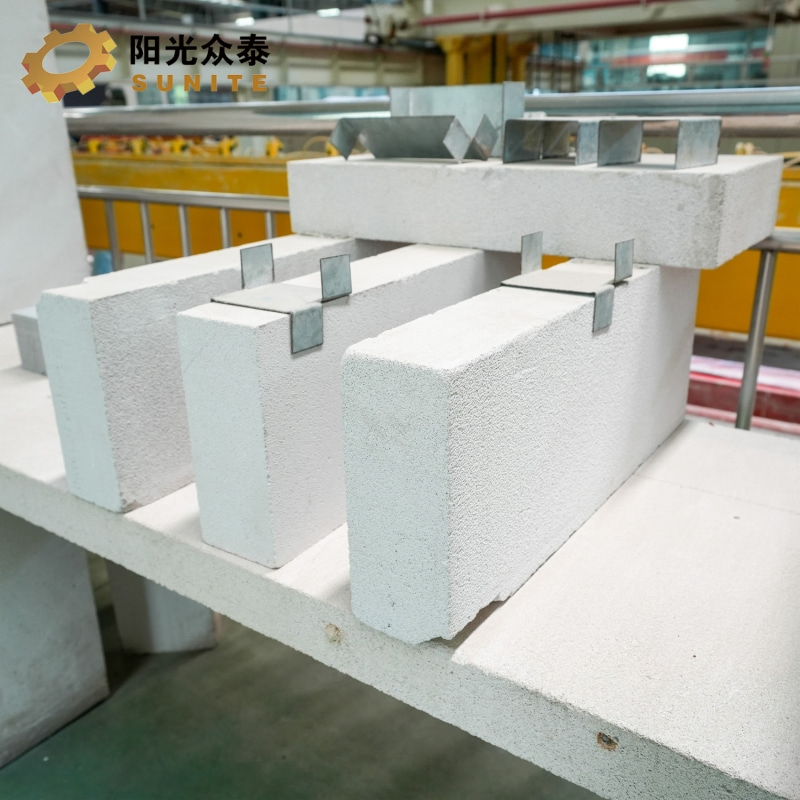 Lightweight AAC Blocks Fireproof Insulation Bricks for Energy Efficient Walls ISO Certified