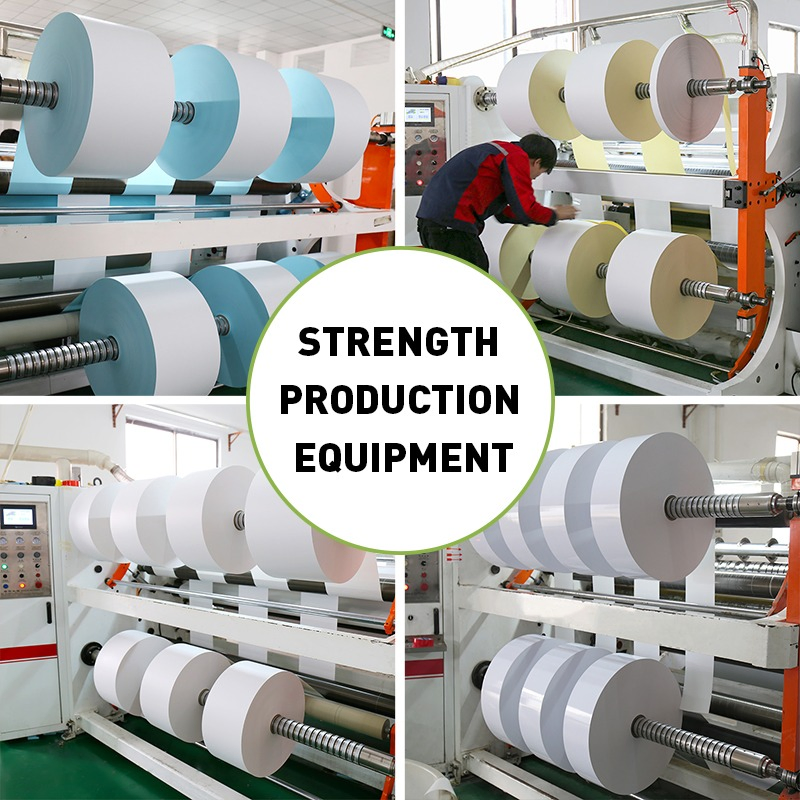Frozen-Adhesive Tear Resistance 75mic Thermal Printing Paper Label Material