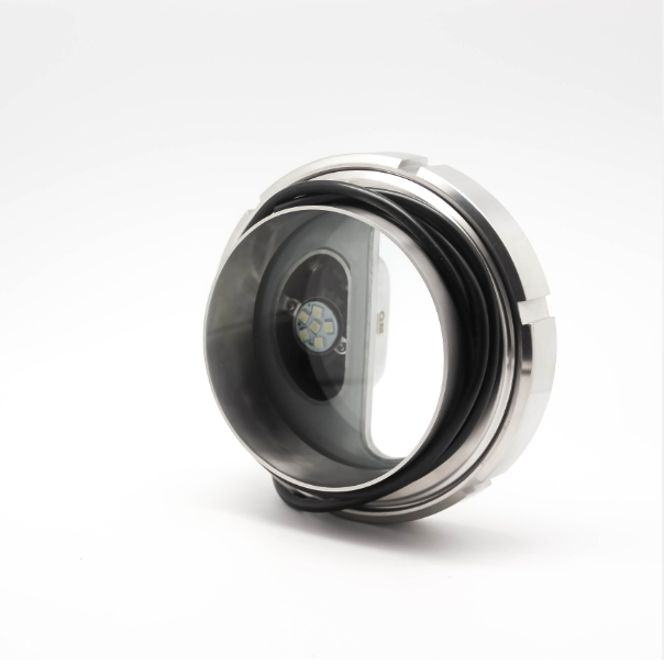 Food Grade Circular Union Sight Glass Fitting with Light