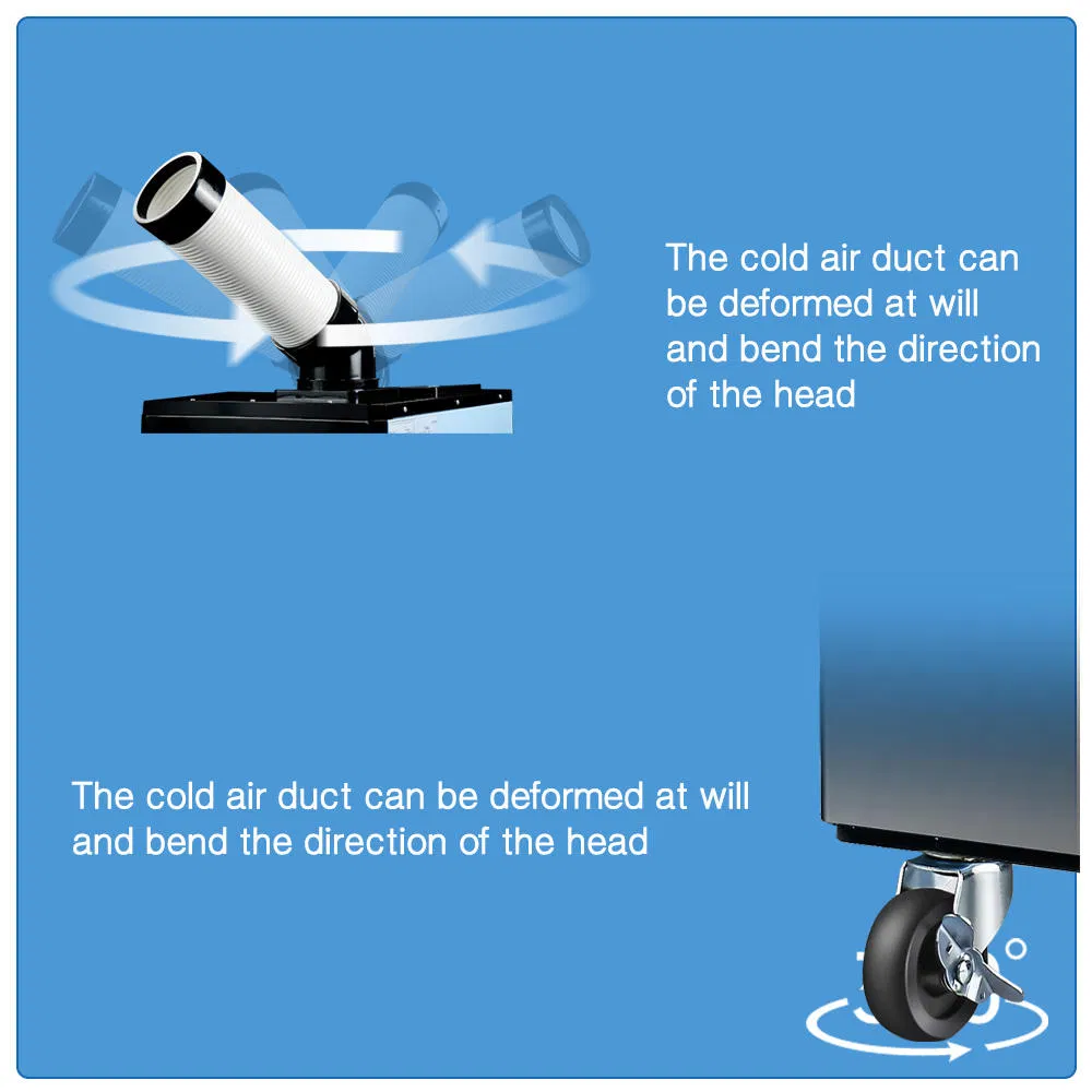 Bc-90A High Quality Industrial Air Conditioner Cooling Mobile Portable Air Conditioner