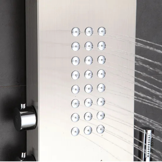 Premium Shower Wall Panel and Column Shower Set for Modern Bathrooms