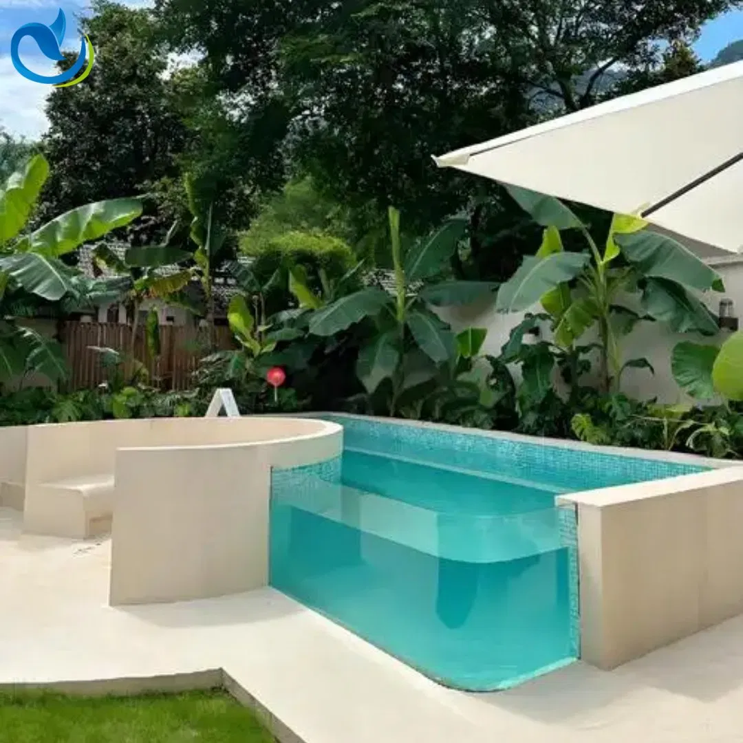 Arris Sheet Glass Clear Cast Acrylic Aquarium Acrylic Swimming Pool Outdoor
