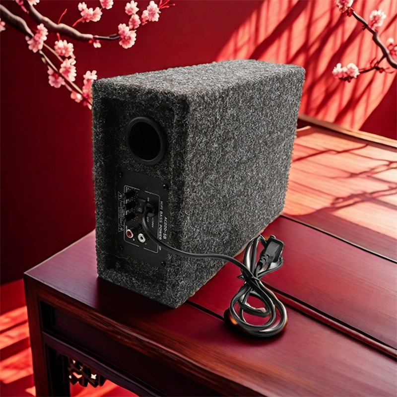 5 Inch Square Felt Subwoofer Speakers Bass Stereo Accessories for Arcade Machine