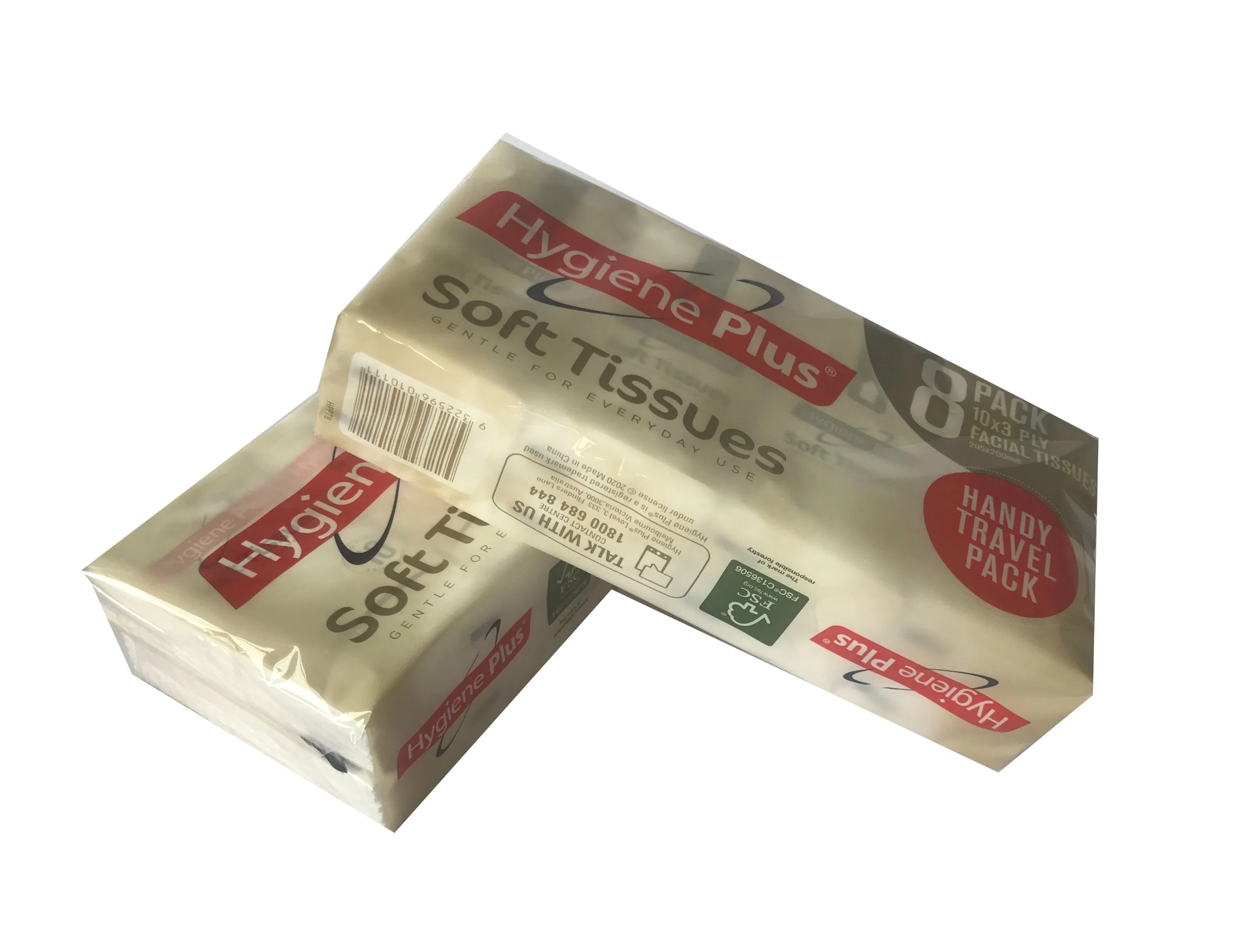 Disposable 3 Ply Custom Bulk Handkerchief Bamboo Pocket Tissue Paper