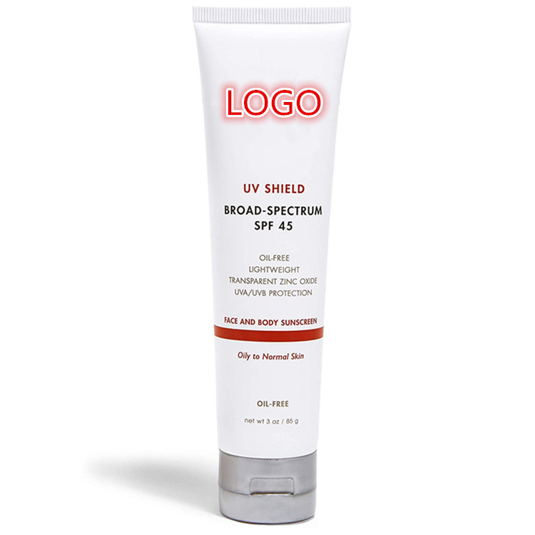 UV Shield Face and Body Sunscreen Lotion Broad-Spectrum SPF 45
