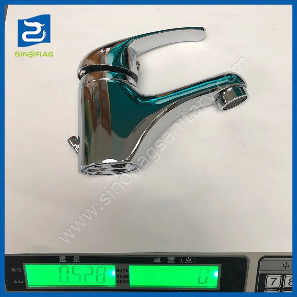 Brass Economy Water Tap Basin Faucet with 35mm Chaolin Cartridge