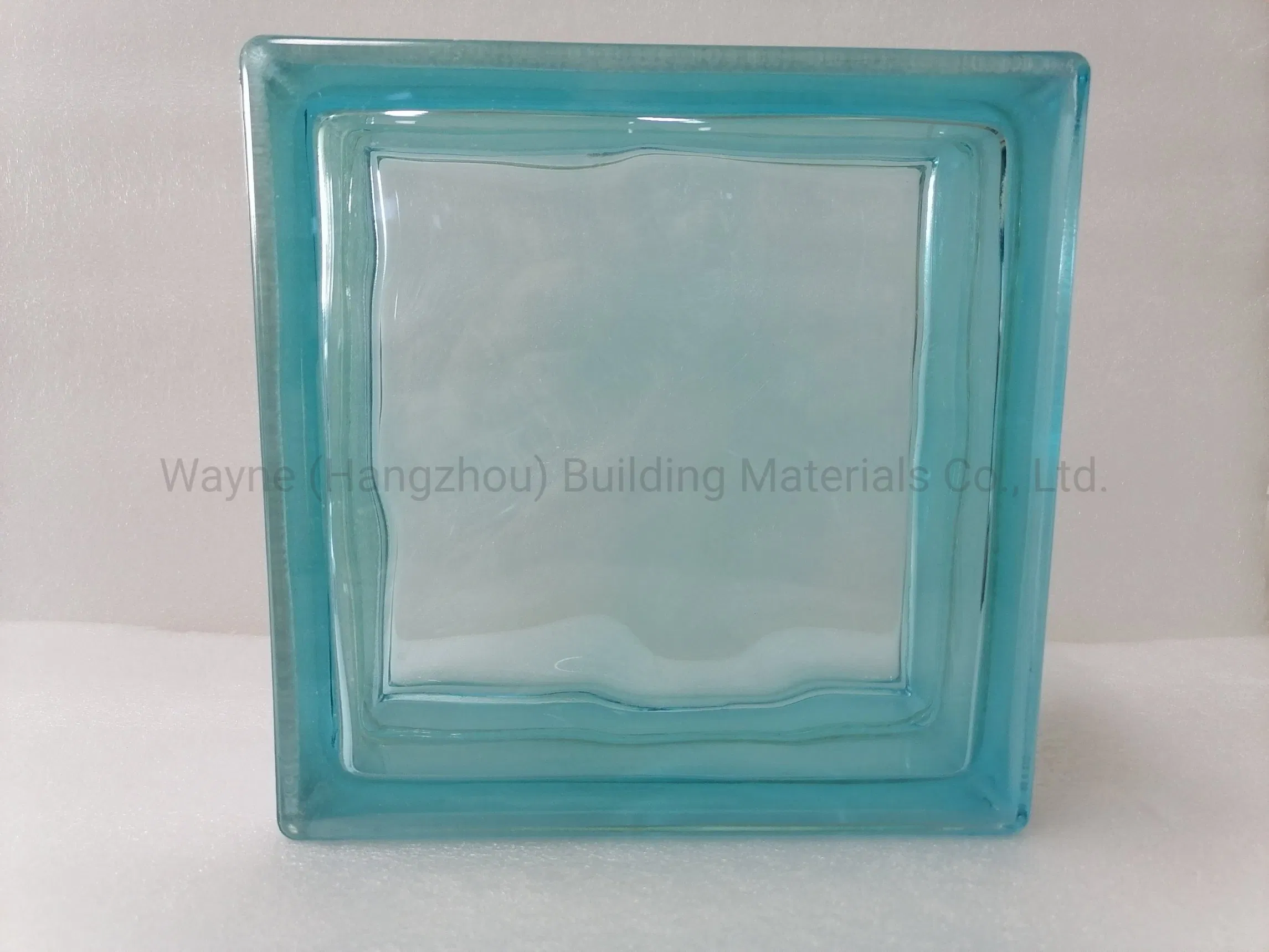 Decorative Glass Block for Glass Partition Wall with Customized Design and Color