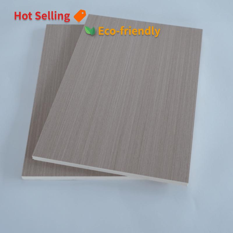Frosted Textured Granular Plain Wall Coverings Hinoki Wood Veneer