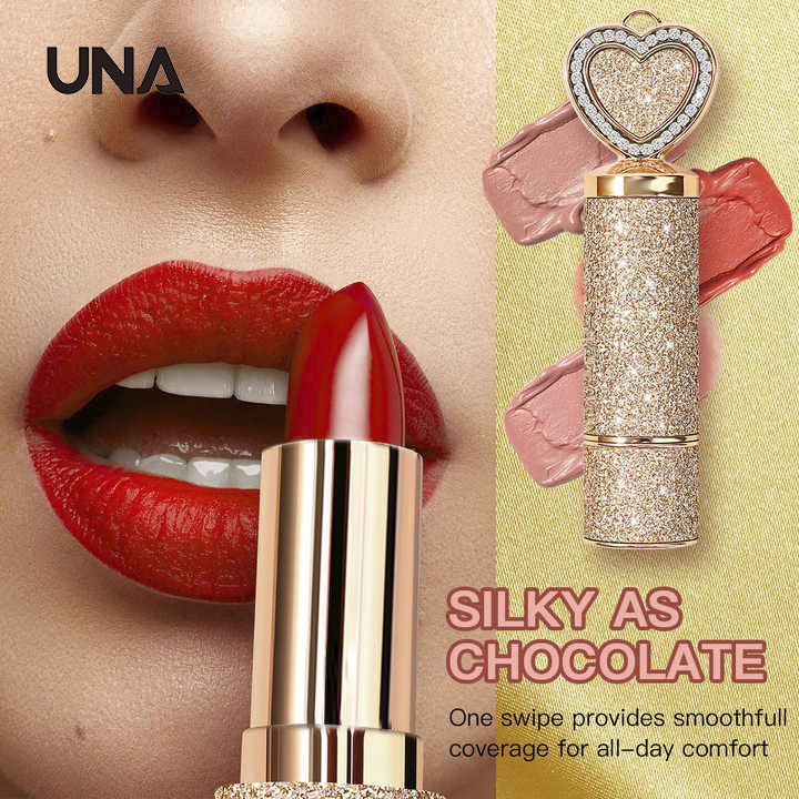 Hot-Selling Matte Lipstick Long-Lasting Waterproof Non-Stick Easy to Apply Color Lip Stick Private Label