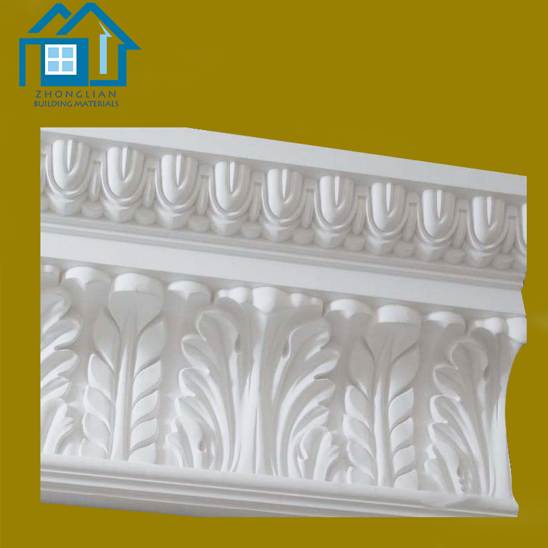 China Manufacturer Decorative PU Foam Cornice Moulding