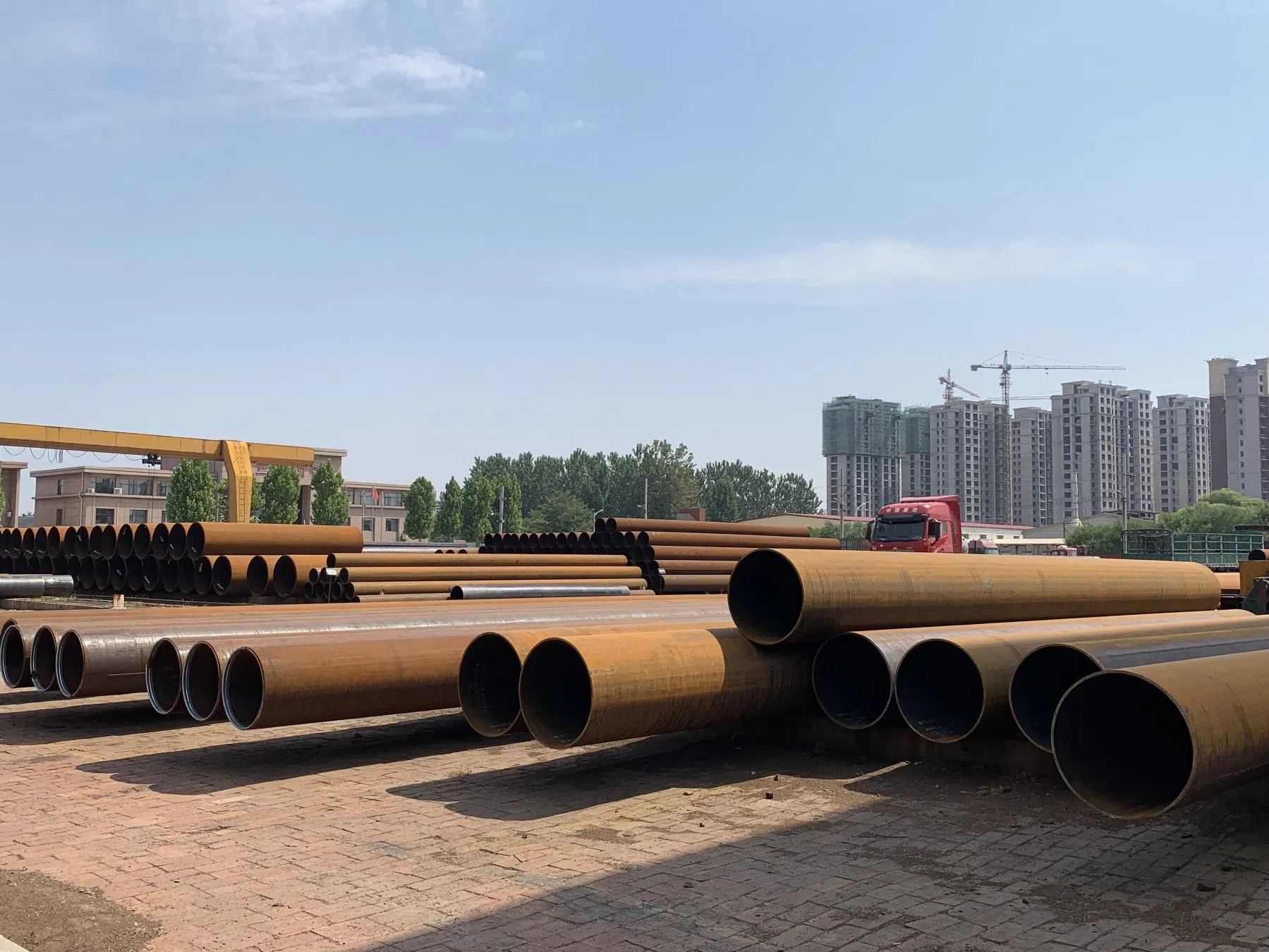 En10025 S355j2h Jcoe LSAW Structural Hollow Section Pipe for Building Construction