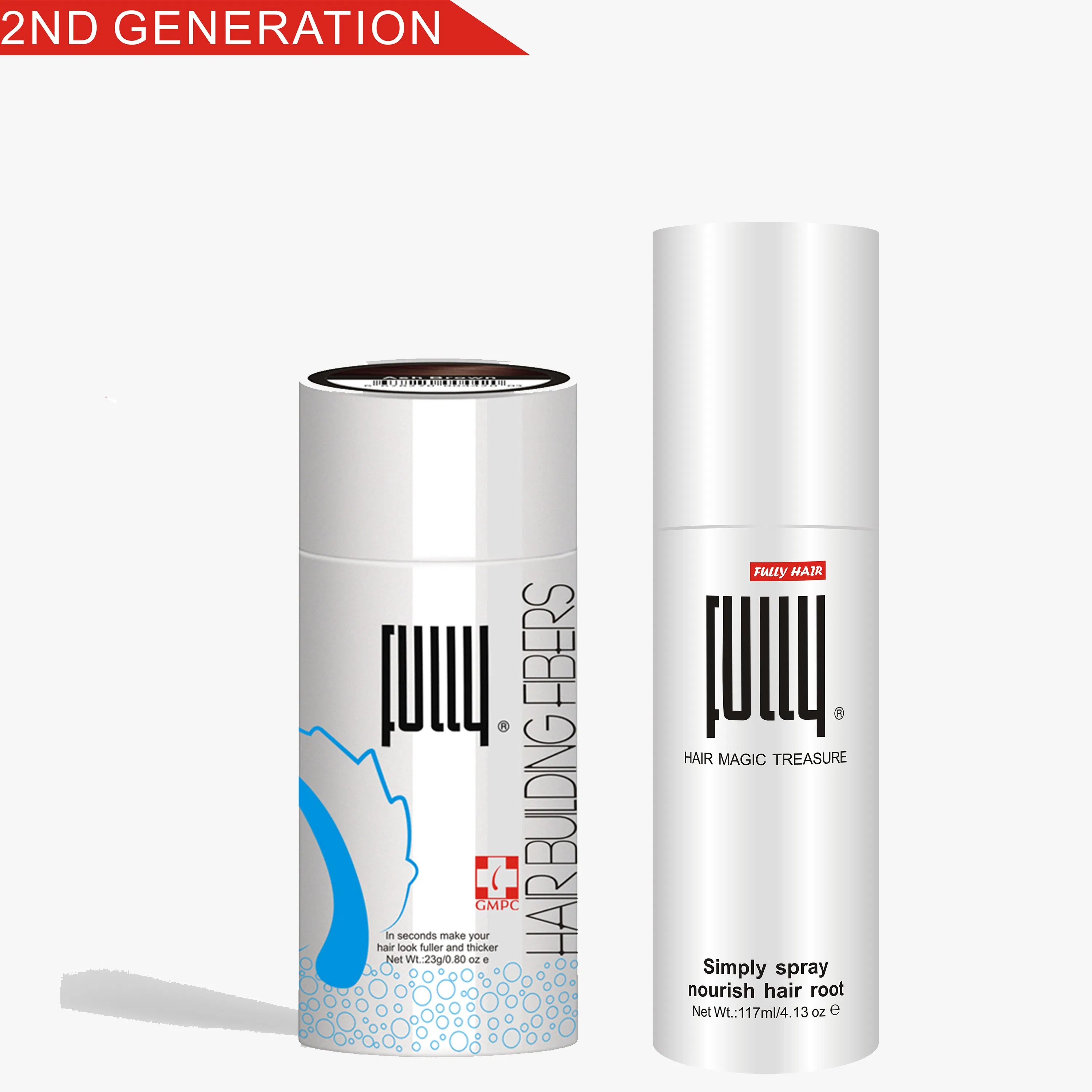 Волокна для увеличения объема волос FULLY Keratin