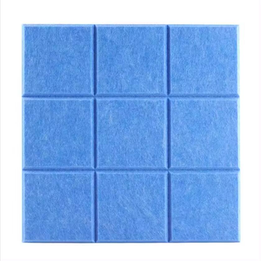 Premium Self-Adhesive Polyester Fiber Pet Felt Acoustic Panels for Soundproof Spaces