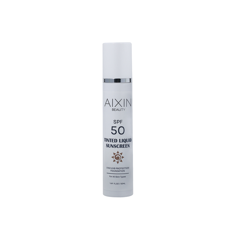 Beauty Cosmetics All-in-One Face Sunscreen Foundation Tinted Sunscreen Mositurizer