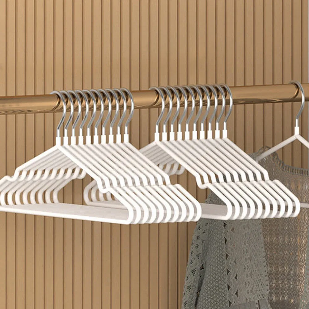 Highly Adaptable Ry42123 Impregnated-Plastic Suit Hanger for Wedding Dress Store