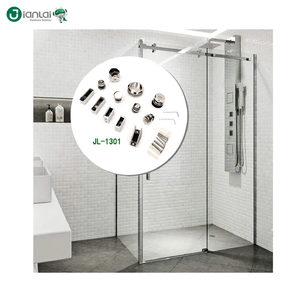 Wholesale Shower Glass Door Single Door 90 Degree Sliding Open Shower Cabin Enclosure