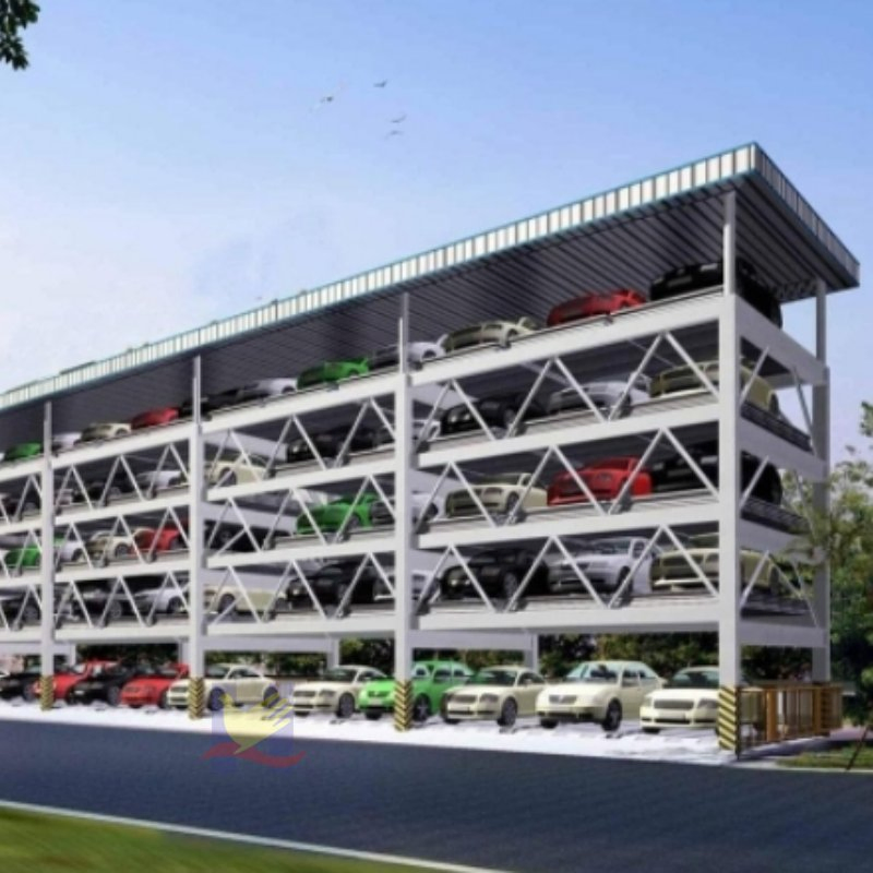 Intelligent Steel Structure Multi-Storey Car Park Garage