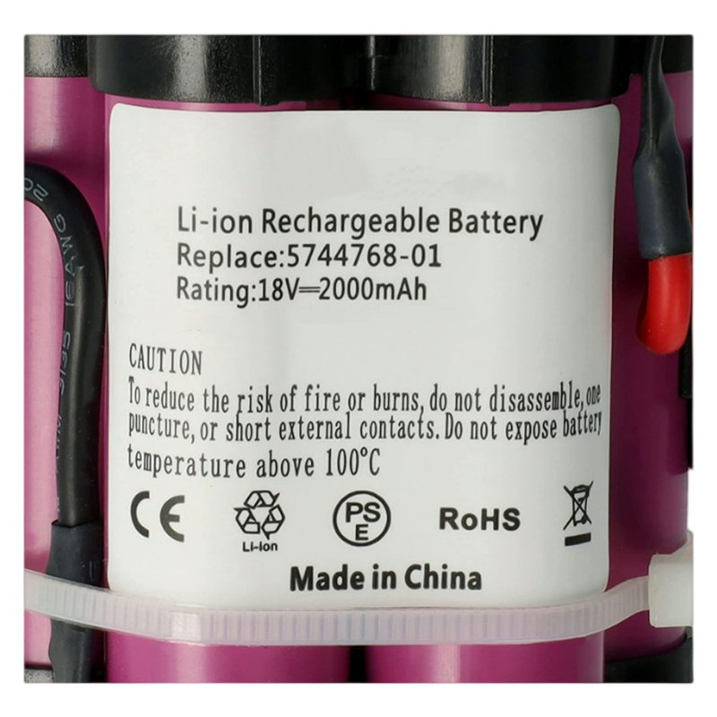 Аккумулятор Gardena McCulloch 2000mAh для роботов-газонокосилок