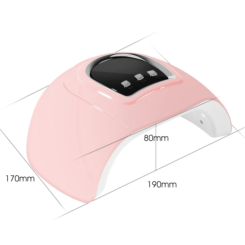 Automatic Sensor USB 3 Timer Setting 54W UV LED Nail Dryer Gel Polish Lamp