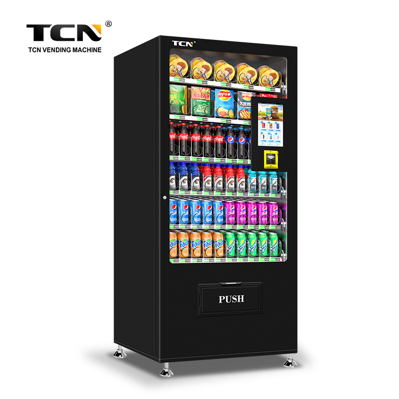 Tcn Chinese Manufacturer Snack Vending Machine 10.1 Inches Touch Screen Vending Machine