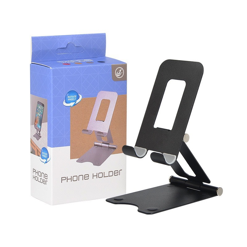 Durable Stylish Adjustable Height Desktop Phone Stand Foldable Adjustable Mobile Phone Holder