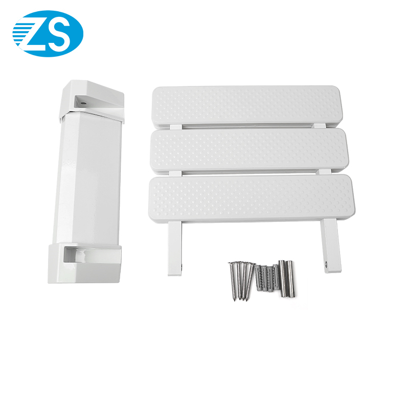 Disabled Eldery Care Bathroom Toilet Shower Tool Adjustable Wall Mounted Folding Shower Seat