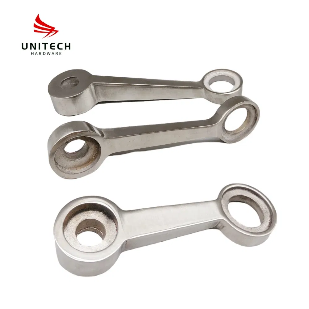 Premium Stainless Steel Short Arm Spider Connector for Glass Panels