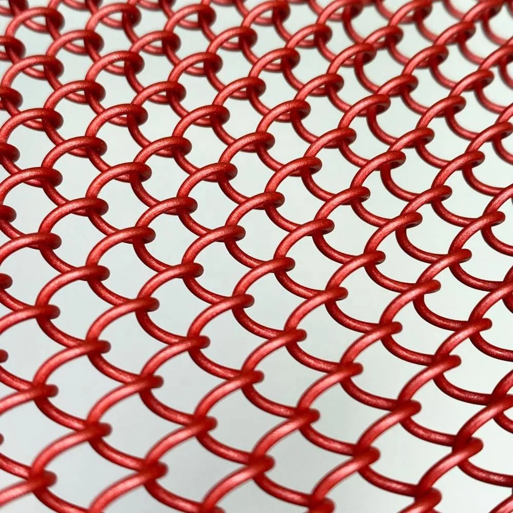 Architecture Ring Cascade Wire Mesh Coil Drapery Curtain