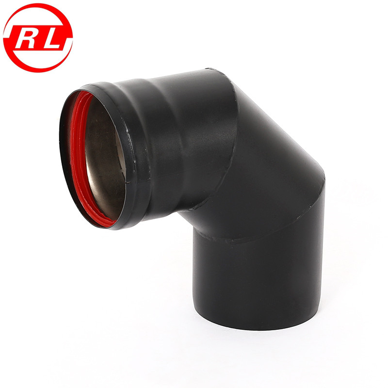 Single Wall Carbon Steel Chimney Pipe Flue Kits for Pellet Stoves